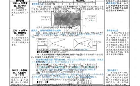 素养目标第3章整式及其加减☆问题解决策略：归纳教案（表格式）2024-2025学年北师大数学七年级上册_北师大初中数学_7上-北师大版初中数学_7上-初中数学北师大（2024新版）持续更新