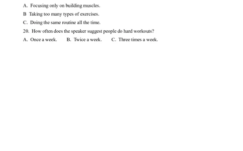 2023高考英语浙江1月卷听力（习题）_全国高考模拟卷_2021-2025年高考听力真题速练-2026届高考英语专题复习_2023高考英语真题听力_2023高考英语浙江1月卷听力