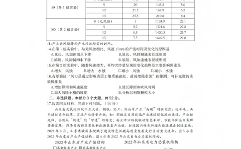 地理试题_全国高考模拟卷_2026年2月_260201四川省泸州市高2023级第二次教学质量诊断性考试（泸州二诊）（全科）