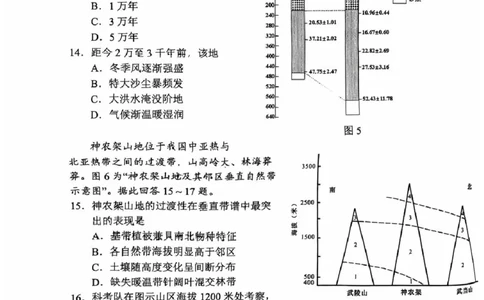 地理卷+答案常州高三期末2601_全国高考模拟卷_2026年2月_260201常州市2025-2026学年第一学期高三期末质量调研（全科）_常州市2025-2026学年第一学期高三期末质量调研地理+答案