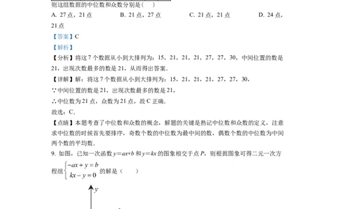 精品解析：四川省成都市青白江区2022-2023学年八年级上学期期末数学试题（解析版）_北师大初中数学_8上-北师大版初中数学_旧版_05习题试卷_6历年真题