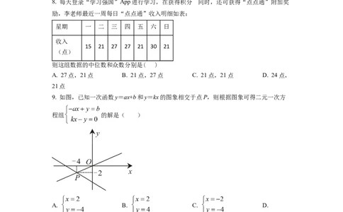 精品解析：四川省成都市青白江区2022-2023学年八年级上学期期末数学试题（原卷版）_北师大初中数学_8上-北师大版初中数学_旧版_05习题试卷_6历年真题