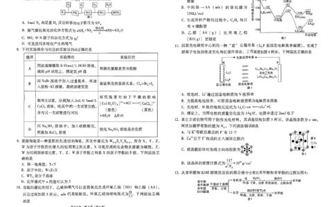 云南省昭通市2026届高中毕业生模拟考试化学_全国高考模拟卷_2026年2月_260206云南省昭通市2026届高中毕业生模拟考试（全科）