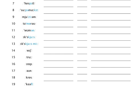 Unit6音标默单词_小学教辅2026新版+暑假衔接_《小学英语单词默写表》_外研版（三起）_3-6年级上册_2025秋四年级上册新教材单词默写_Unit6