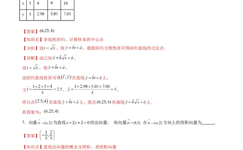 信息必刷卷02（上海专用）解析版_02高考数学_2025年新高考资料_2025考前信息卷_2025年高考数学考前信息必刷卷（上海专用）3430959