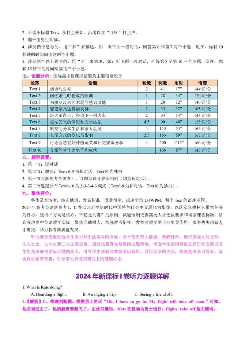 听力专题高考英语听力满分对策（讲义）解析版_2025年新高考资料_二轮复习_01高考语文等多个文件_上好课2025年高考英语二轮复习讲练测（新高考通用）_第八部分听力