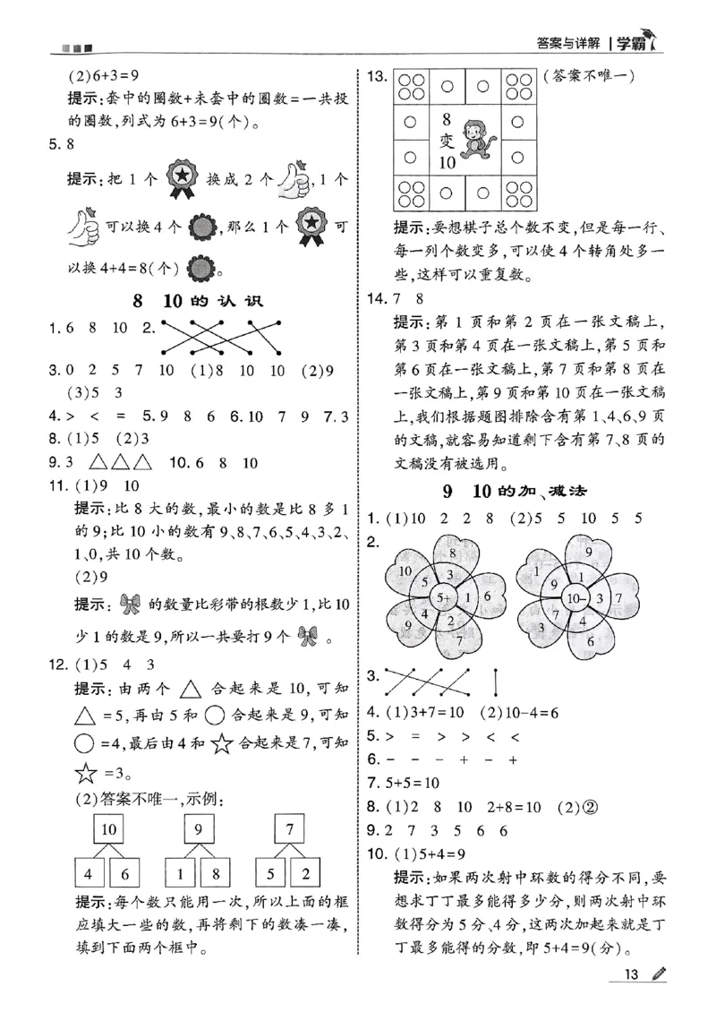 一上答案解析数学人教_25秋上册语数英《五星学霸》各版本🈴集_🔰25秋上册语数英《五星学霸》各版本🈴集。已分享_25秋《五星学霸》数学人教1-6上。已核对_25秋《5星学霸》人教数学1上~