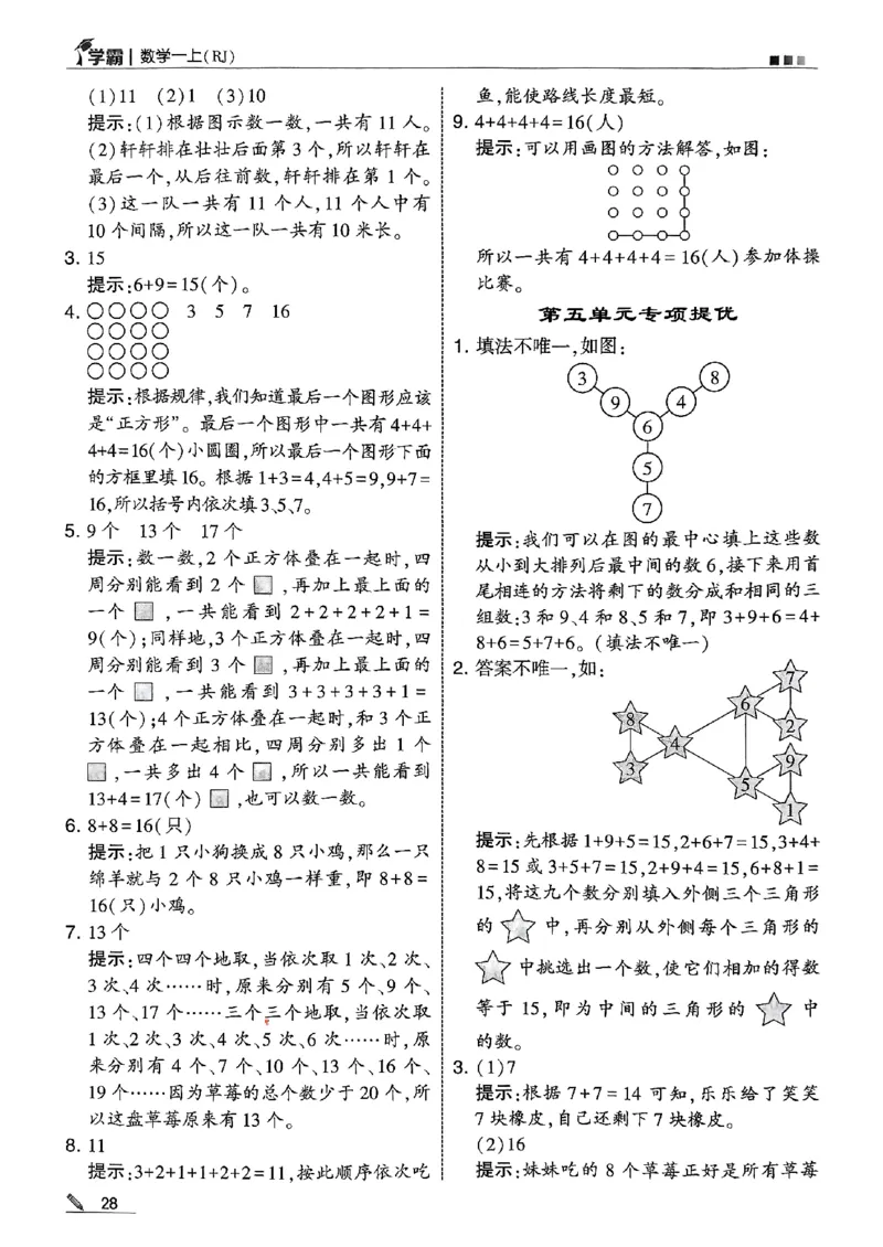 一上答案解析数学人教_25秋上册语数英《五星学霸》各版本🈴集_🔰25秋上册语数英《五星学霸》各版本🈴集。已分享_25秋《五星学霸》数学人教1-6上。已核对_25秋《5星学霸》人教数学1上~