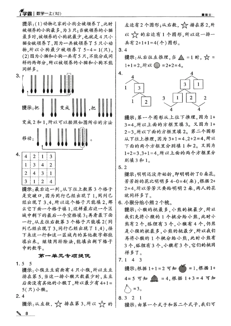 一上答案解析数学人教_25秋上册语数英《五星学霸》各版本🈴集_🔰25秋上册语数英《五星学霸》各版本🈴集。已分享_25秋《五星学霸》数学人教1-6上。已核对_25秋《5星学霸》人教数学1上~