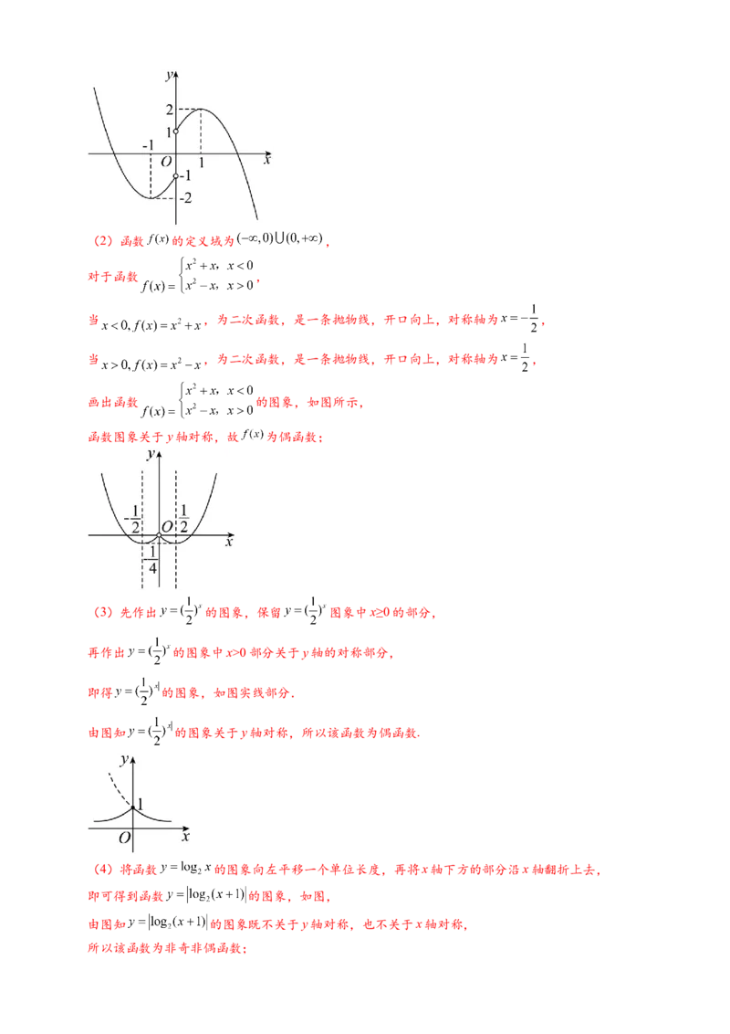 热点专题2-2函数单调性与奇偶性15类题型全归纳（解析版）-2025年高考数学热点题型追踪与重难点专题突破（新高考专用）_2025年新高考资料_二轮复习