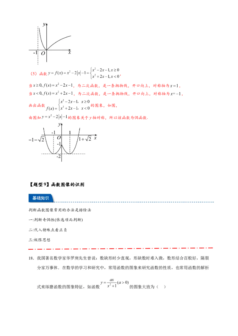 热点专题2-2函数单调性与奇偶性15类题型全归纳（解析版）-2025年高考数学热点题型追踪与重难点专题突破（新高考专用）_2025年新高考资料_二轮复习