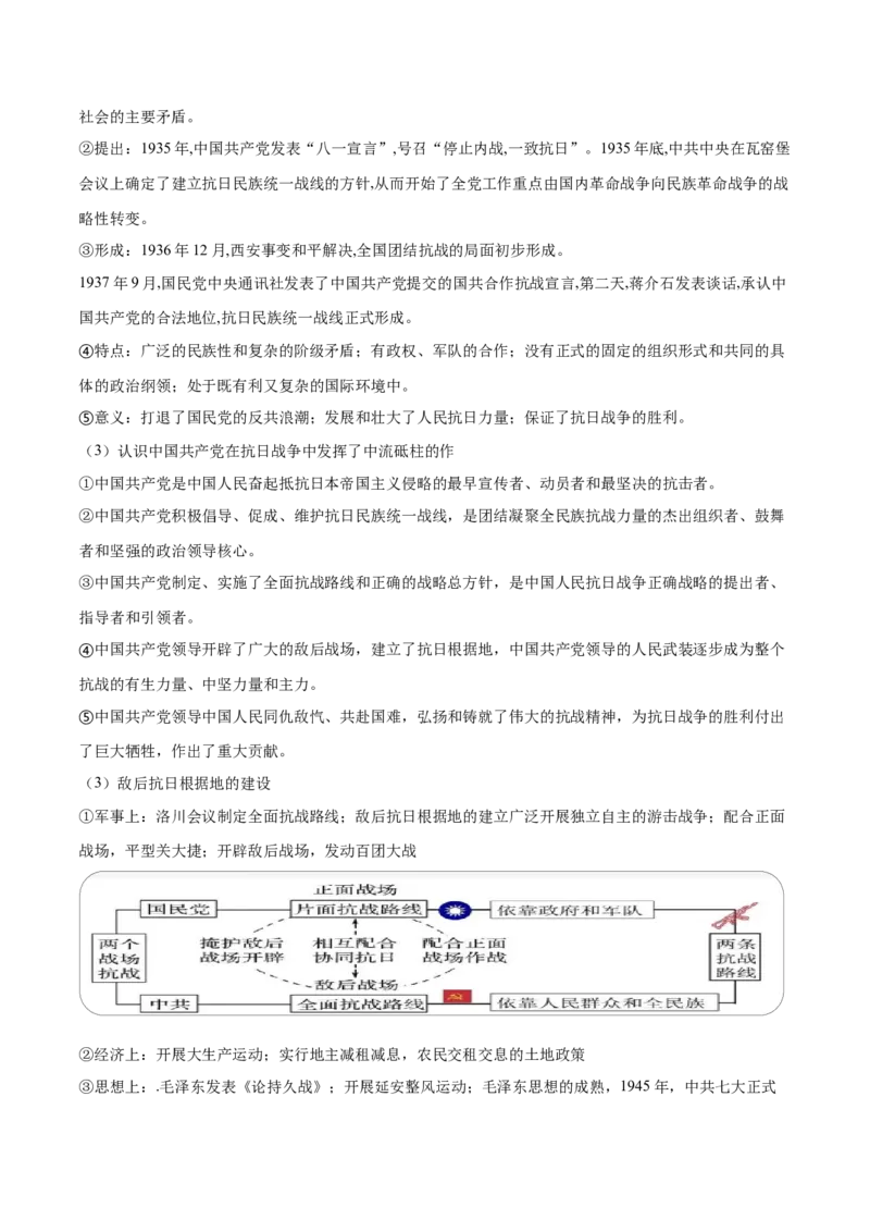 押新高考第7-8题从辛亥革命至抗日战争（解析版）_07高考历史_2024年新高考资料_52024三轮冲刺_备战2024年高考历史临考题号押题（新高考通用）322946313