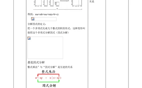 精1北师大版（2024）八下4.1因式分解课时计划_北师大初中数学_8下-北师大版初中数学_2026春新版_第二套-东方_01.北师大数学8下第2套课件+教案+单元设计26春更新中