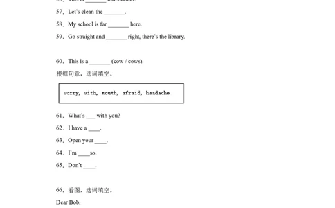 2023年小升初英语语法专题突破-名词、冠词北京版_北京小升初全套文件_英语_2023学年小升初英语语法专题突破（北京版）(13)份