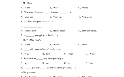 2023年小升初英语语法专题突破-代词北京版_北京小升初全套文件_英语_2022-2023学年小升初英语语法专题突破（北京版）2987575(13)份
