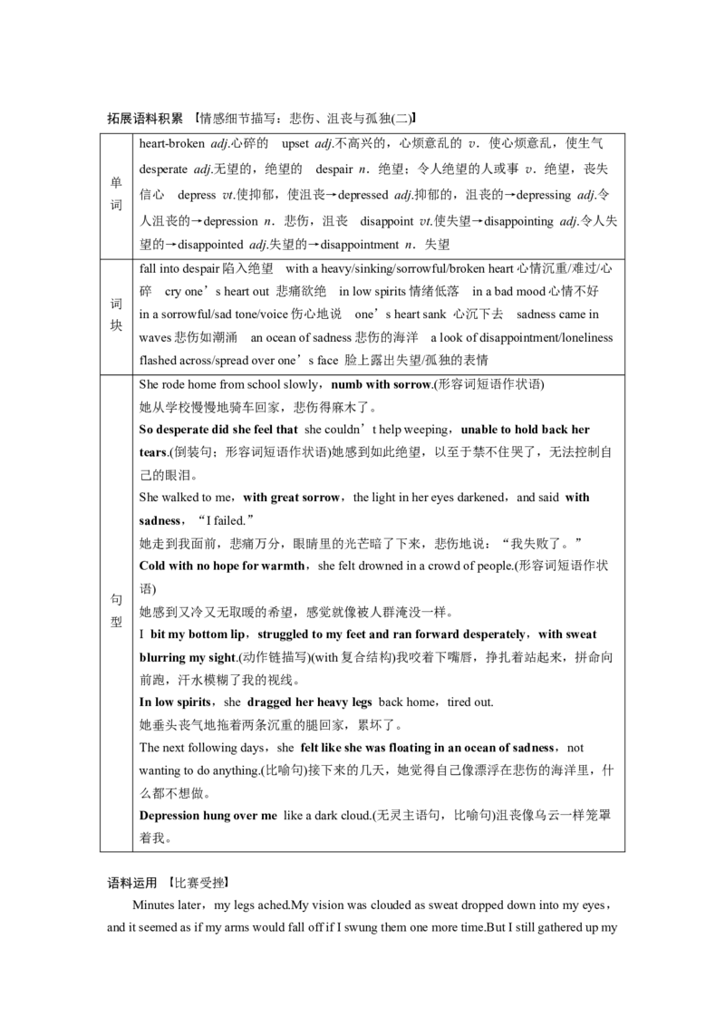 必修第二册　Unit3　Onthemove_03高考英语_2025年新高考资料_一轮复习_2025高考大一轮复习讲义+课件（完结）_2025高考大一轮复习英语（外研版）_大一轮复习讲义_必修第二册