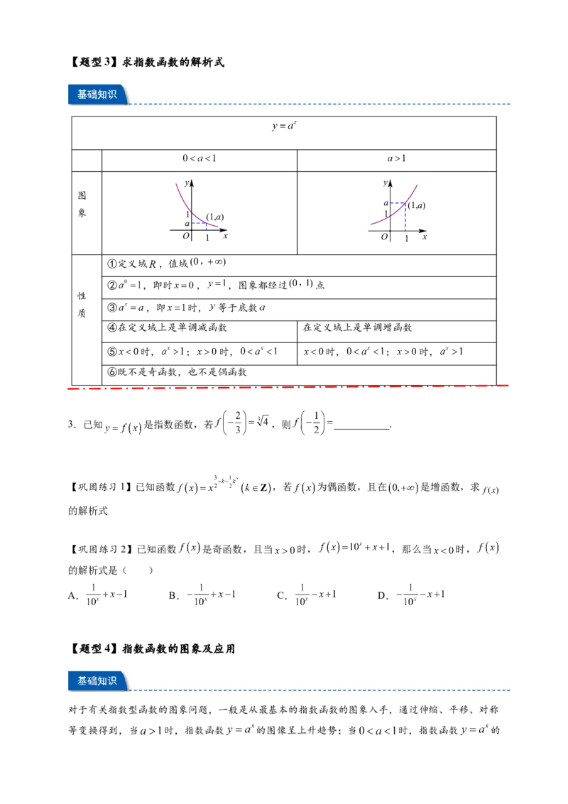 热点专题2-4指数与指数函数（原卷版）-2025年高考数学热点题型追踪与重难点专题突破（新高考专用）_2025年新高考资料_二轮复习
