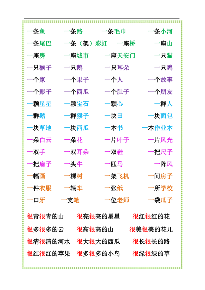9.16+一上语文-知识点归纳总_小学1-6年级常用的上册资源汇总_一年级上册资料_曹操老师_资料包