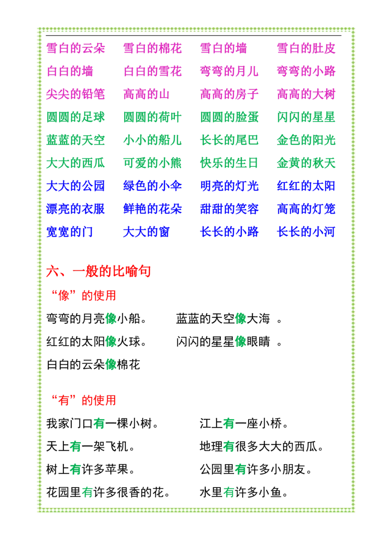 9.16+一上语文-知识点归纳总_小学1-6年级常用的上册资源汇总_一年级上册资料_曹操老师_资料包