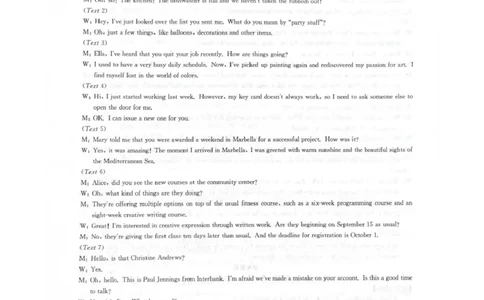 英语答案_全国高考模拟卷_2026年2月_260206九师联盟2025-2026学年高三核心模拟卷（中）（二）（全科）_九师联盟2025-2026学年高三核心模拟卷（中）（二）英语