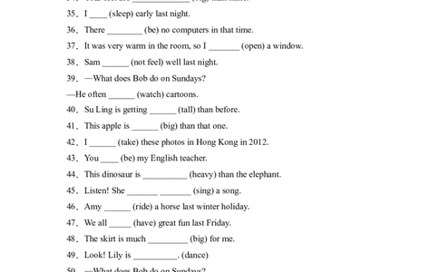 高频考点人教PEP版六年级英语下册期末总复习-词形填空题（含答案）_北京小升初全套文件_英语_2022年人教PEP版六年级英语下册期末复习与标准化测试（通用版含听力）(13)份