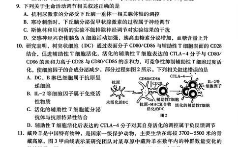 云南省昭通市2026届高中毕业生模拟考试生物_全国高考模拟卷_2026年2月_260206云南省昭通市2026届高中毕业生模拟考试（全科）