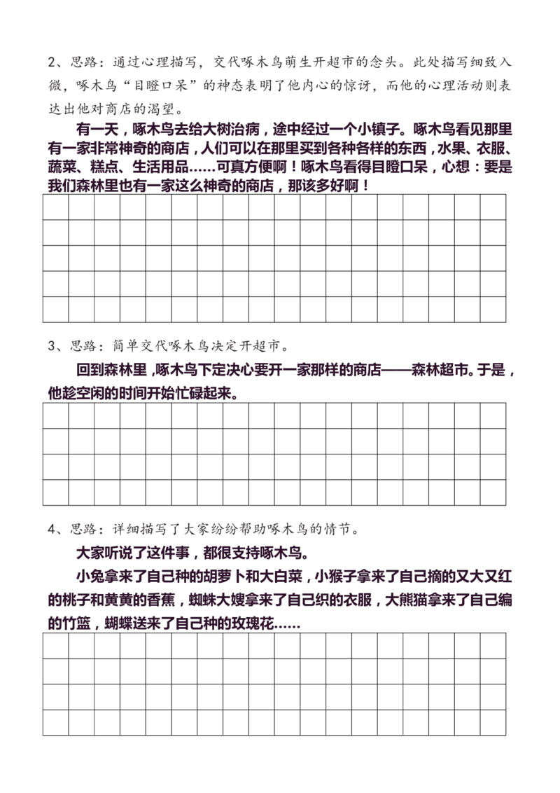 3年级上册语文教材同步作文分句仿写31页_小学1-6年级常用的上册资源汇总_三年级上册资料(1)
