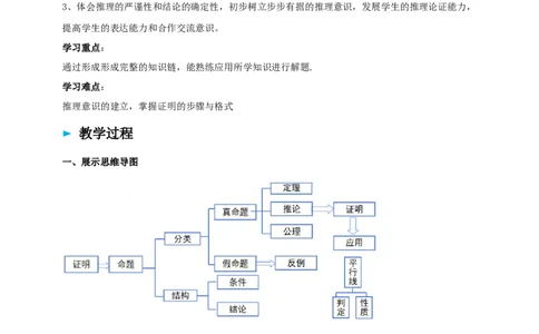 精6北师大版（2024）八年级数学上册第七章《证明》回顾与思考导学案_北师大初中数学_8上-北师大版初中数学_初中数学北师大8上-2025秋季新版_第二套推荐25