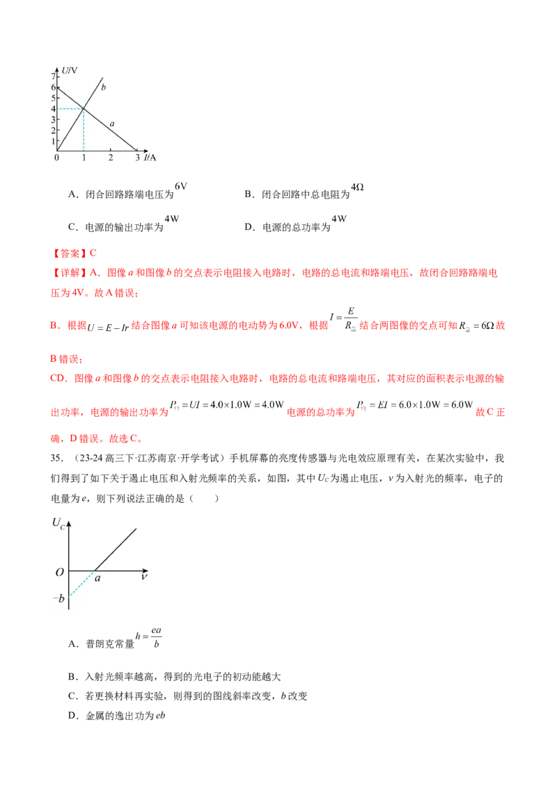 微专题六图像法（讲义）（解析版）_03高考英语_2025年新高考资料_二轮复习_01高考语文等多个文件_上好课2025年高考物理二轮复习讲练测（新高考通用）