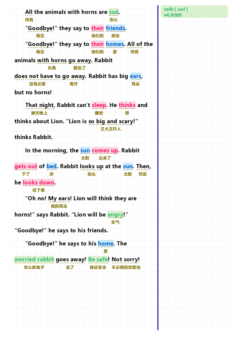 40篇短文记完小学1000核心词汇文章_Password_Removed_小学1-6年级常用的上册资源汇总_一年级上册资料