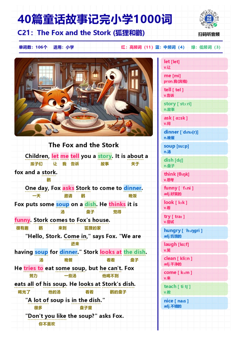 40篇短文记完小学1000核心词汇文章_Password_Removed_小学1-6年级常用的上册资源汇总_一年级上册资料