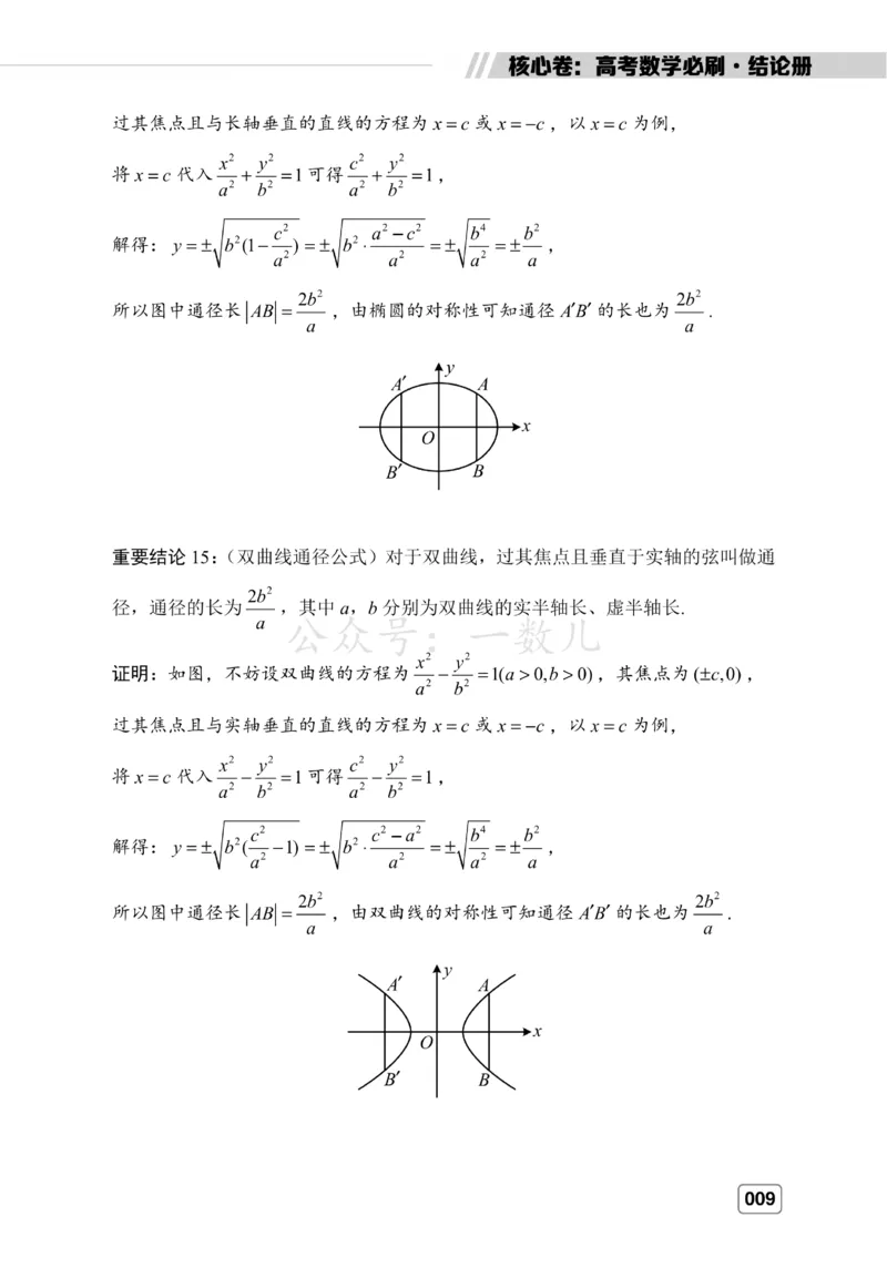 结论册&middot;核心卷40套_全国高考模拟卷_2024各科知识点合卷集（非实时各地名校卷）_一数核心卷40套