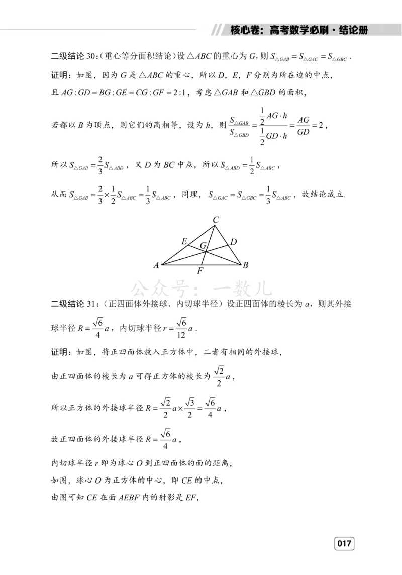 结论册&middot;核心卷40套_全国高考模拟卷_2024各科知识点合卷集（非实时各地名校卷）_一数核心卷40套