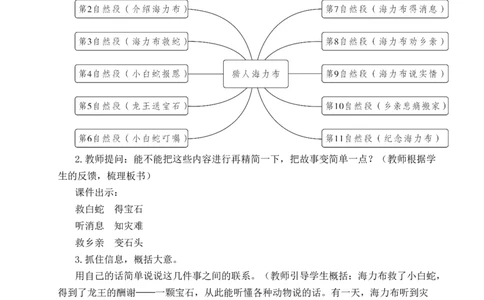 9猎人海力布教案_25秋1-6年级语文上册课件教案_25秋统编版语文五年级上册_统编版语文五年级上册教学资源包（25秋状元大课堂）_4-《状元大课堂》五年级语文上册_五年级语文上册