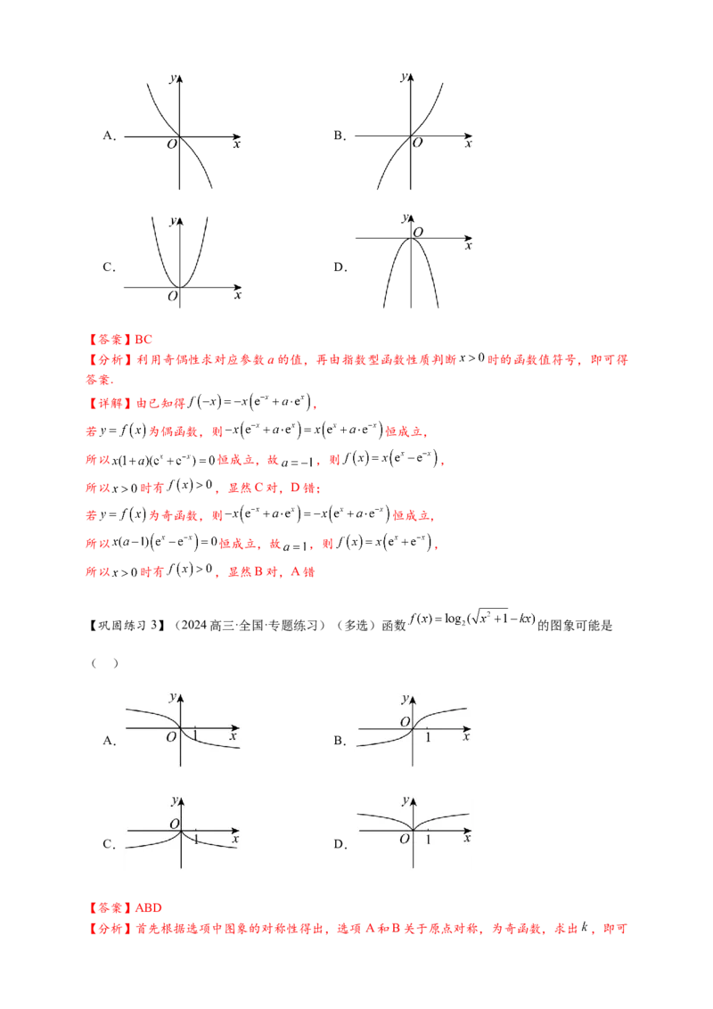 热点专题2-6函数与图像（解析版）8类题型-2025年高考数学热点题型追踪与重难点专题突破（新高考专用）_2025年新高考资料_二轮复习