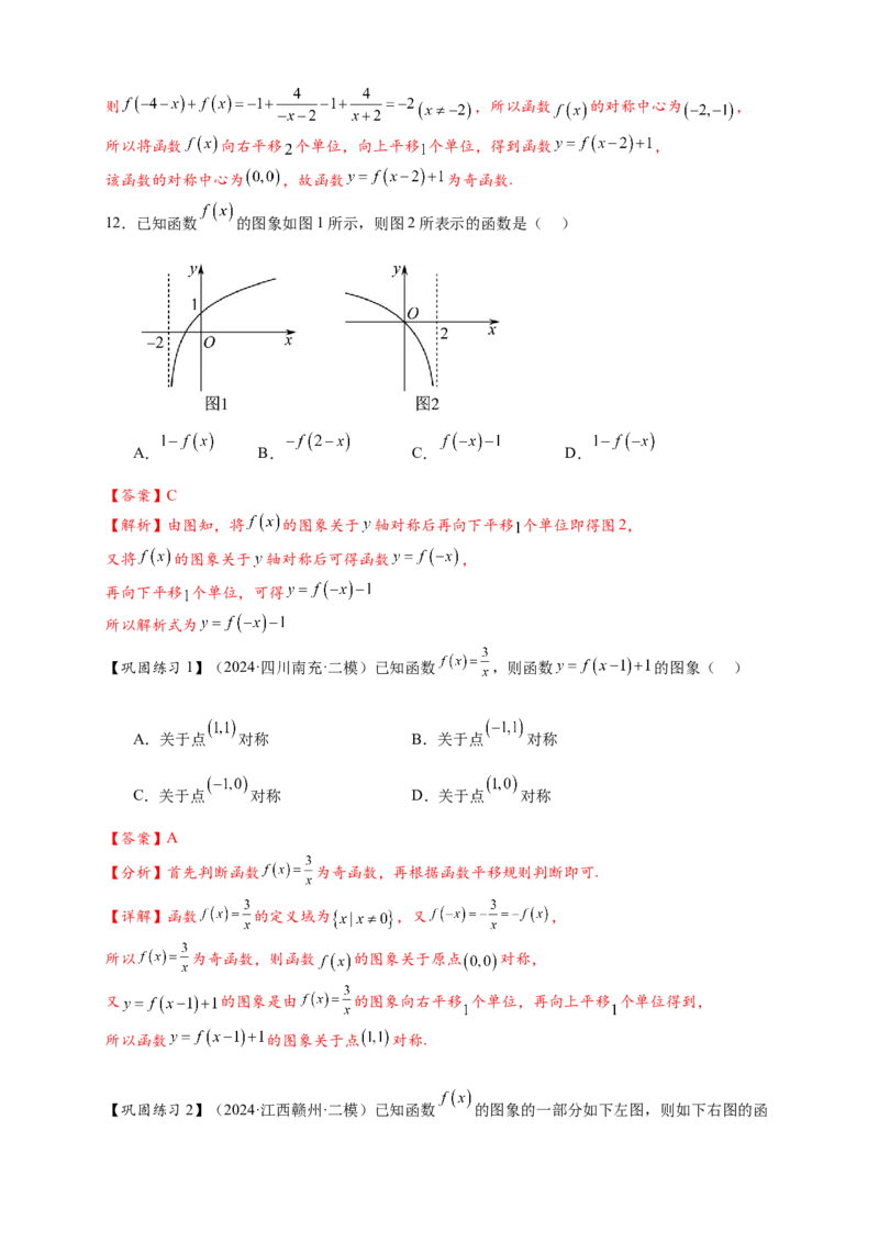 热点专题2-6函数与图像（解析版）8类题型-2025年高考数学热点题型追踪与重难点专题突破（新高考专用）_2025年新高考资料_二轮复习