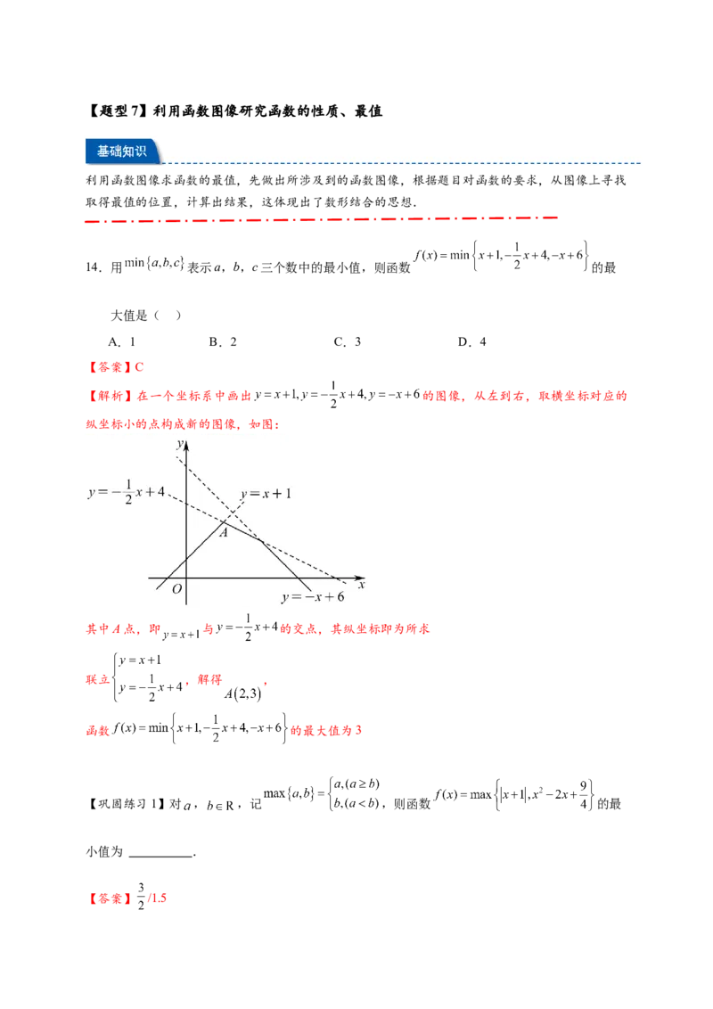 热点专题2-6函数与图像（解析版）8类题型-2025年高考数学热点题型追踪与重难点专题突破（新高考专用）_2025年新高考资料_二轮复习