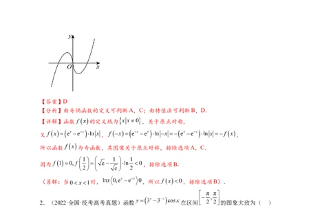 热点专题2-6函数与图像（解析版）8类题型-2025年高考数学热点题型追踪与重难点专题突破（新高考专用）_2025年新高考资料_二轮复习