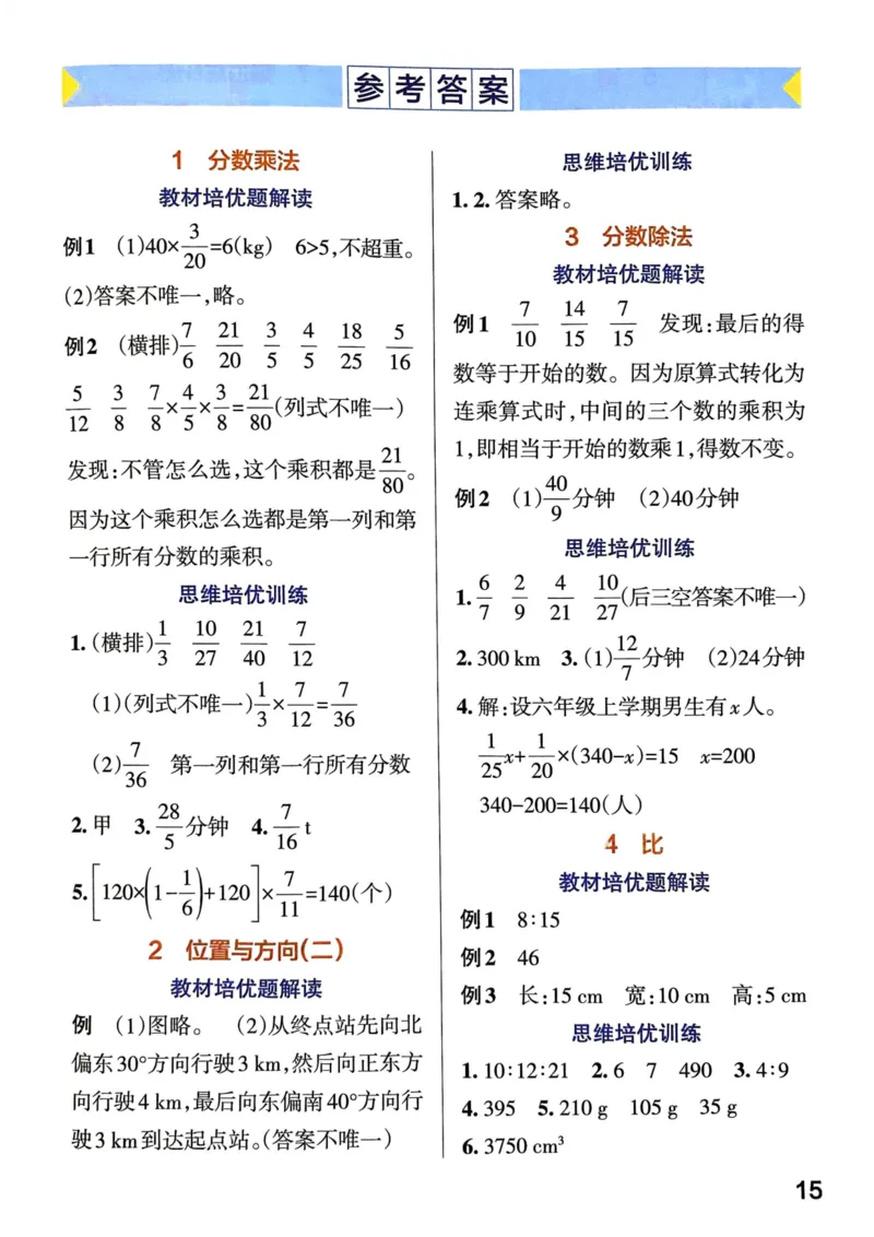 《思维通关》（6上）24秋(1)_小学1-6年级常用的上册资源汇总_六年级上册资料(1)