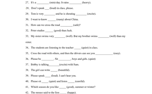 2023年小升初英语语法专题突破-副词北京版_北京小升初全套文件_英语_2023学年小升初英语语法专题突破（北京版）(13)份