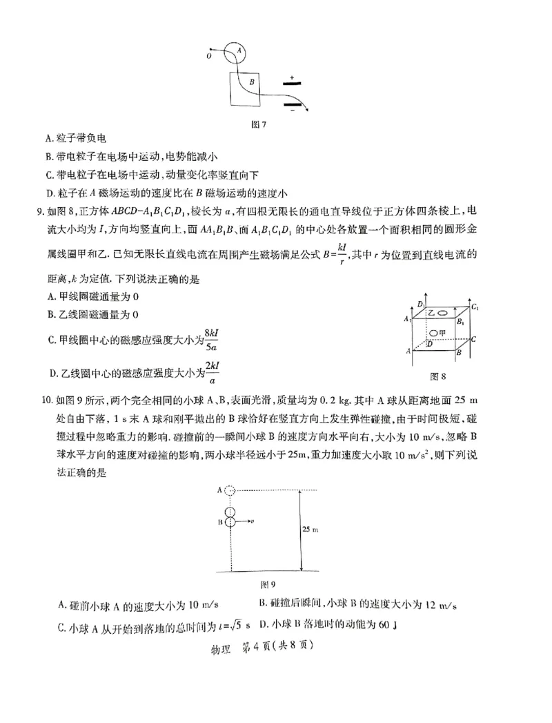 2026届广东省茂名市高州市高三上学期一模物理试卷_全国高考模拟卷_2026年2月_2602042026年广东省茂名市高三年级第一次综合测试（全科）_2026年广东省茂名市高三年级第一次综合测试物理