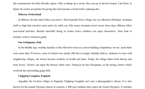 卷一（原卷版）_全国高考模拟卷_2024各科知识点合卷集（非实时各地名校卷）_国庆八日练2023年国庆假日高三英语练手卷（新高考专用）(5)份