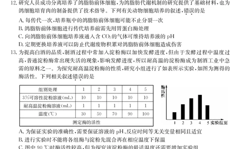 梅州市2026届高三上学期期末考试生物_全国高考模拟卷_2026年2月_260201广东省梅州市2026届高三上学期期末考试（全科）