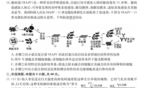 梅州市2026届高三上学期期末考试生物_全国高考模拟卷_2026年2月_260201广东省梅州市2026届高三上学期期末考试（全科）