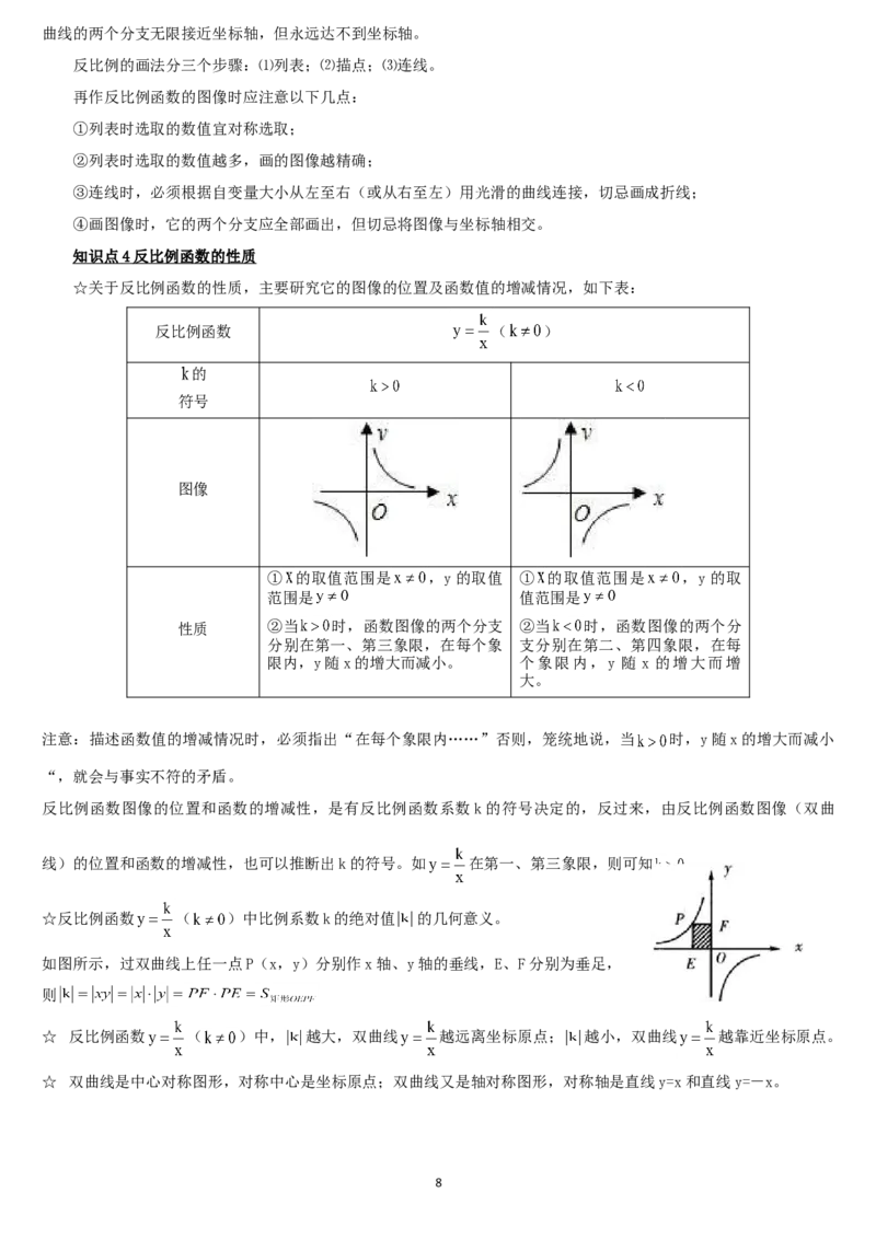 赠送：北师大版9上数学知识点总结2_北师大初中数学_9上-北师大版初中数学_07知识点总结
