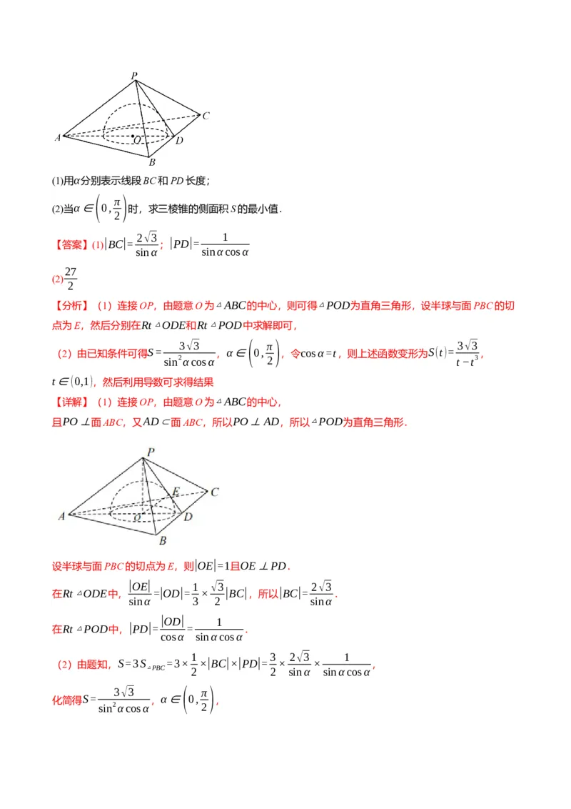 新题型01新高考新结构二十一大考点汇总（解析版）_02高考数学_2024年新高考资料_3.2024专项复习_2024年高考数学热点&middot;重点&middot;难点专练（新高考专用）