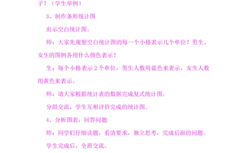 7.3测量身高_小学1-6年级常用的上册资源汇总_四年级上册资料(1)_4年级下册教学资源包教案+学案_第七单元复式条形统计图（教案+学案）_教案