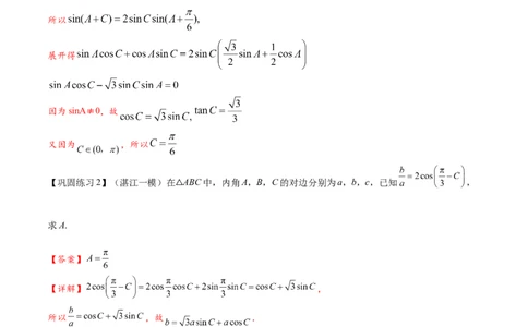 热点专题5-1解三角形十类题型汇总（解析版）-2025年高考数学二轮热点题型追踪与重难点专题突破_2025年新高考资料_二轮复习