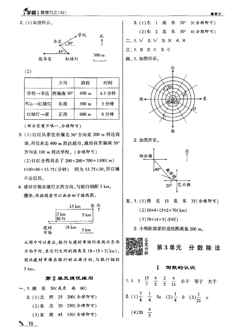 25秋《5星学霸-答案》人教数学6上_25秋上册语数英《五星学霸》各版本🈴集_🔰25秋上册语数英《五星学霸》各版本🈴集。已分享_25秋《五星学霸》数学人教1-6上。已核对
