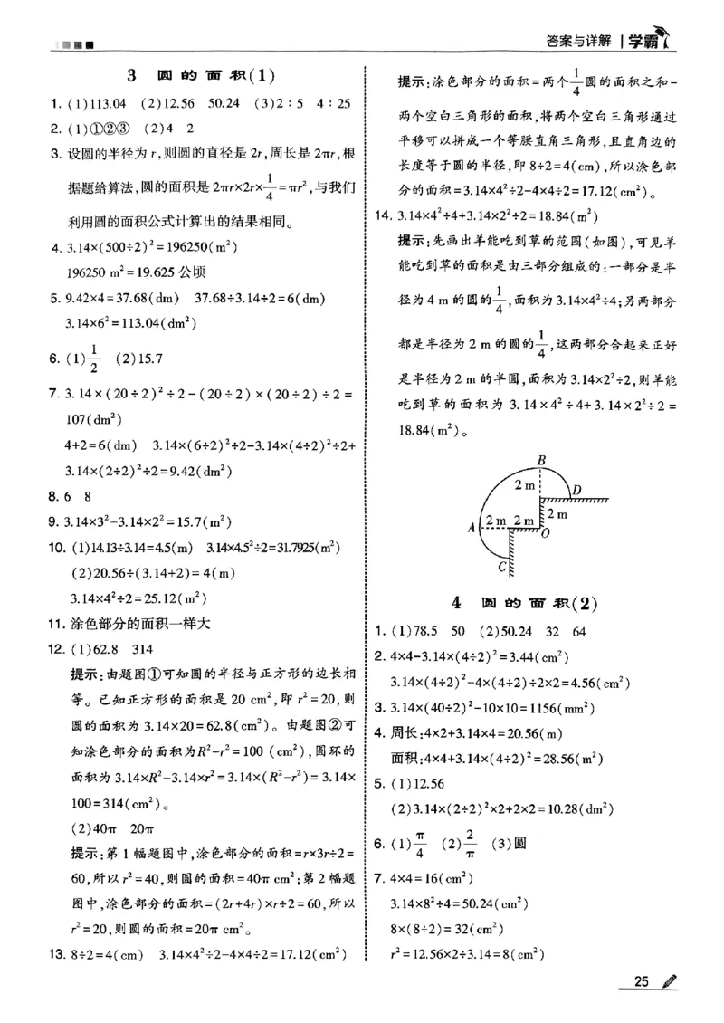 25秋《5星学霸-答案》人教数学6上_25秋上册语数英《五星学霸》各版本🈴集_🔰25秋上册语数英《五星学霸》各版本🈴集。已分享_25秋《五星学霸》数学人教1-6上。已核对